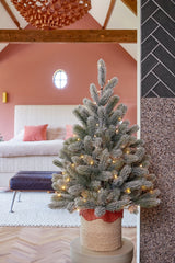 Black Box Trees Nagoya Kunstkerstboom in Pot met LED Verlichting en Timerfunctie