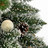 Black Box Trees Kaprun Kunstkerstboom met LED Verlichting en Timerfunctie - H60 x Ø39 cm