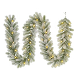 Black Box Trees Nagoya kerstslinger met LED Verlichting en Timerfunctie  - L270 x Ø20 cm - maximondo