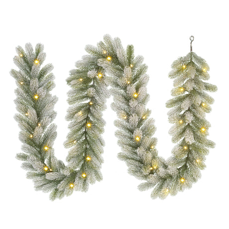 Black Box Trees Nagoya kerstslinger met LED Verlichting en Timerfunctie  - L270 x Ø20 cm - maximondo