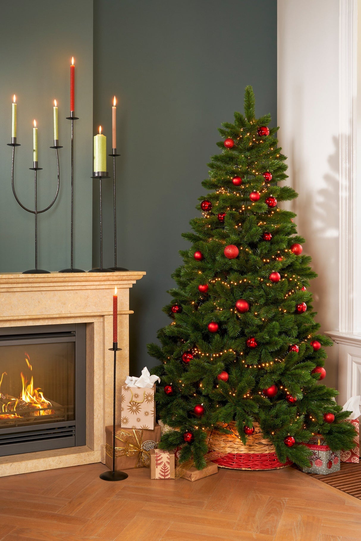 Triumph Tree Tsuga kerstboom groen TIPS 482 - h185xd109cm