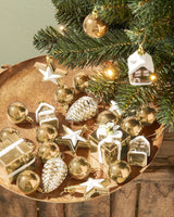 Black Box Trees Joy kerstboom groen goud 30L TIPS 94 battery operated en timer - h90xd50cm - maximondo