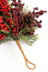 Mica Decorations Randell druppel rood - l110xb18xh10cm