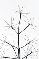 Luca Lighting Boom led zwart klassiek wit 2100led IP44 en timer - h180xd80cm