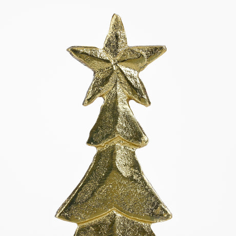 Mica Decorations Decoratie boom champagne - l18xb7xh32cm