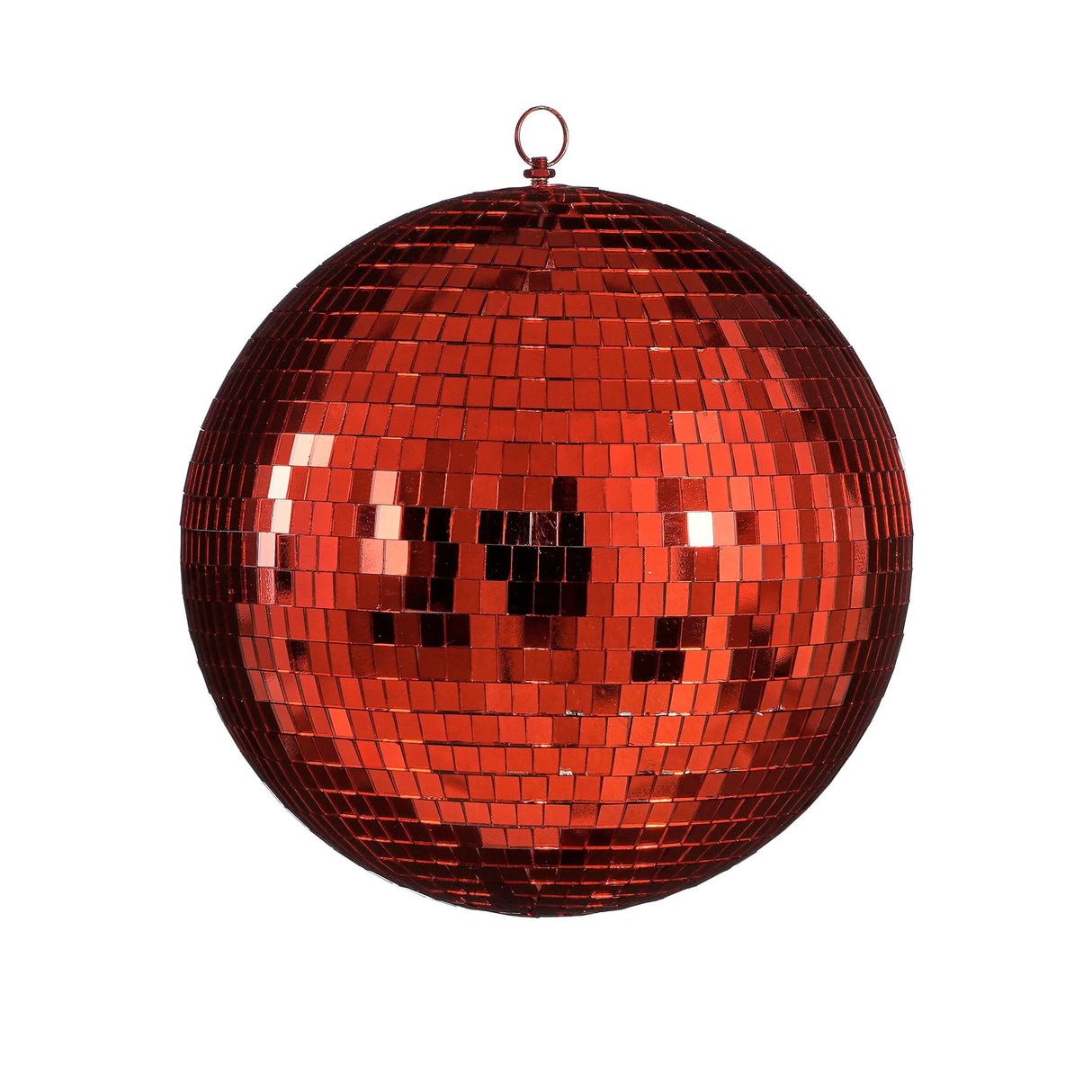 Mica Decorations Ornament spiegel bal rood - d30cm
