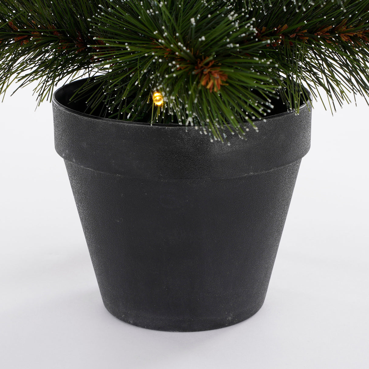 Black Box Trees Glendon kerstboom potted led werkt op batterijen groen 30L TIPS 88 - h90xd51cm