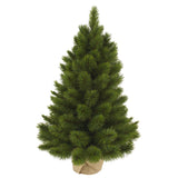 Triumph Tree Camden kerstboom w-burlap groen TIPS 58 - h60xd43cm