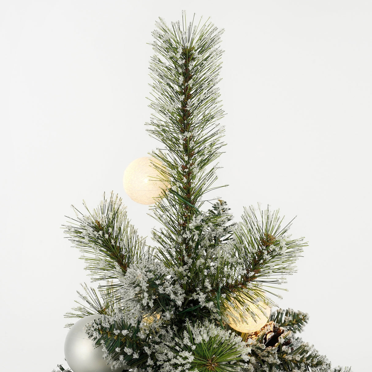 Black Box Trees Kaprun Kunstkerstboom in Pot met LED Verlichting en Timerfunctie - H90 cm