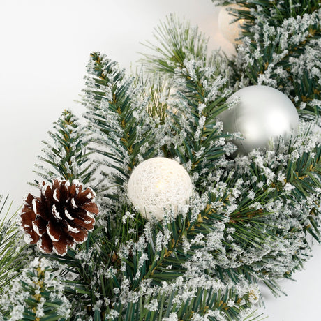Black Box Trees Kaprun Guirlande met LED Verlichting en Timerfunctie  - L270 x Ø25 cm