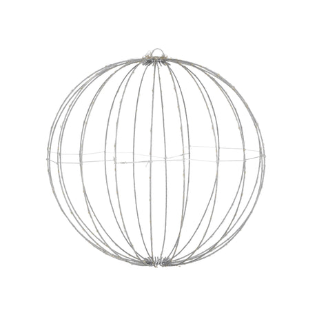 Luca Lighting Bal warm wit 320led IP44 met timer - d50cm