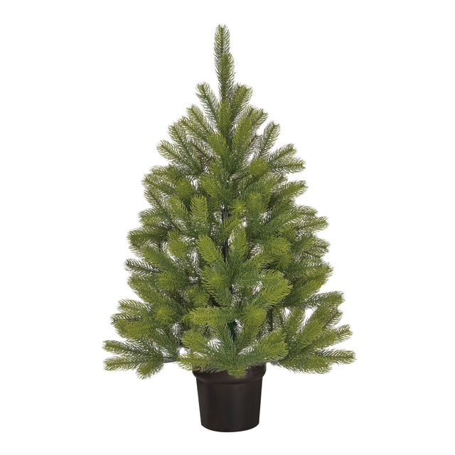 Black Box Trees Nagoya kerstboom potted groen TIPS 175 - h90xd55cm - maximondo
