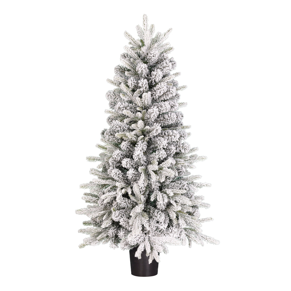 Black Box Trees Grimshaw kerstboom groen frosted 206 TIPS - h120xd60cm