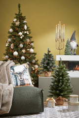 Triumph Tree Pittsburgh kerstboom met burlap groen frosted TIPS 79 - h60xd38cm - maximondo
