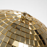 Mica Decorations Spiegel bal hangend champagne - d50cm