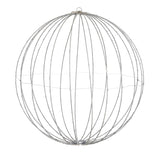 Luca Lighting Bal warm wit 400led IP44 met timer - d60cm