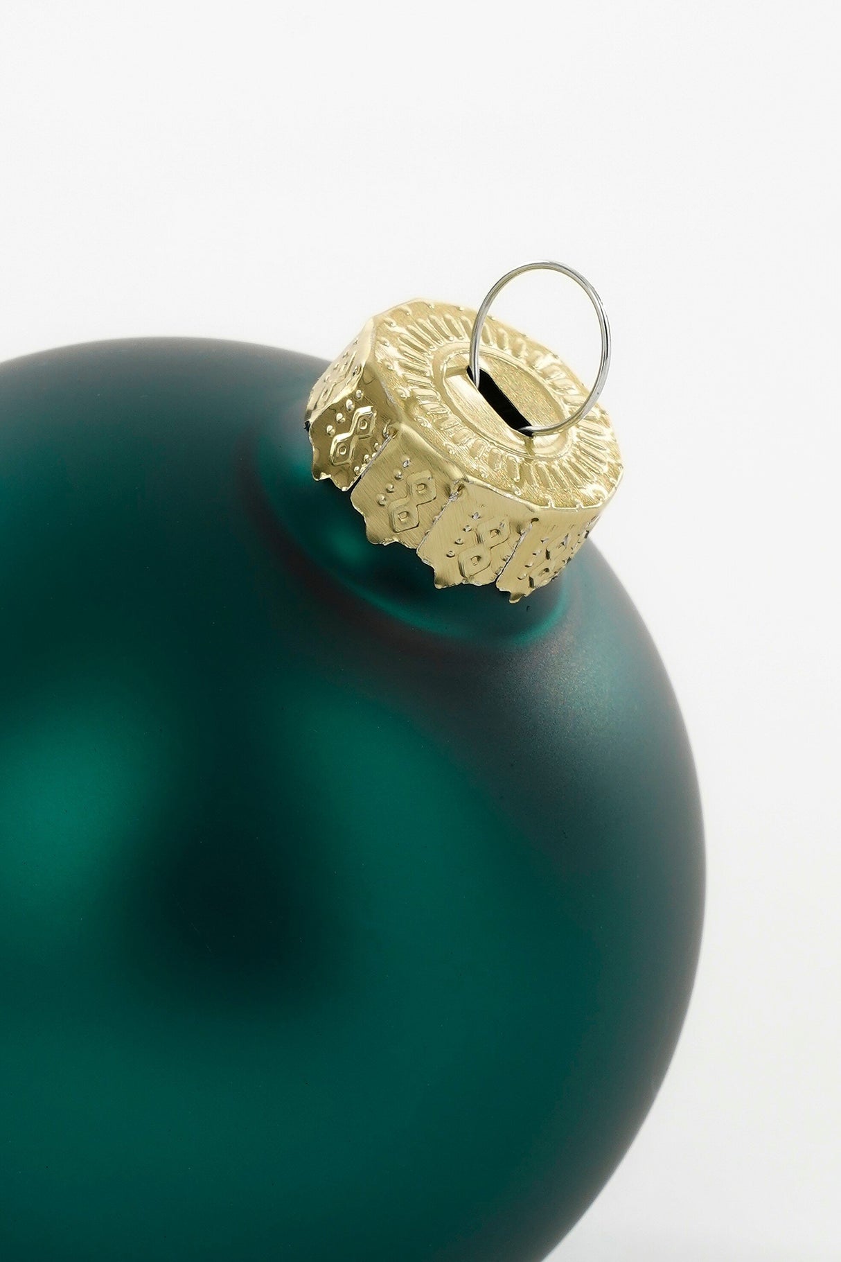 Mica Decorations Bal glas petrol 26 stuks - d7cm
