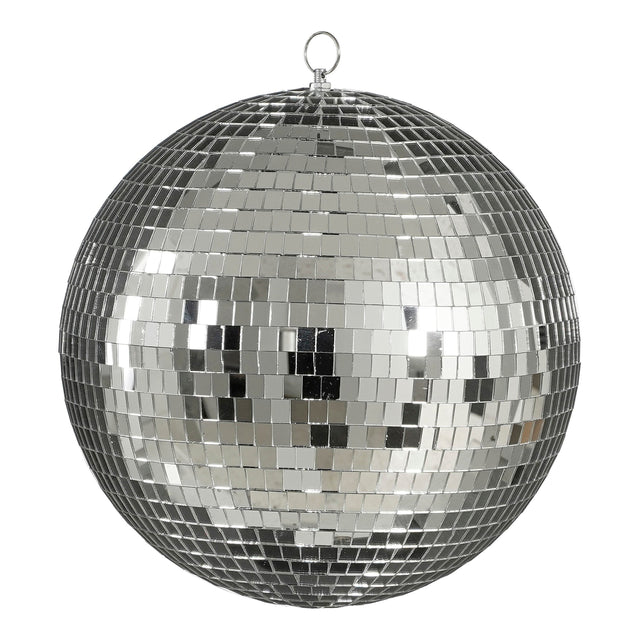 Mica Decorations Ornament spiegel bal zilver - d30cm - maximondo