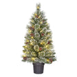 Black Box Trees Vandans kunstkerstboom in Pot - H90 x Ø48 cm - Groen Frosted - maximondo