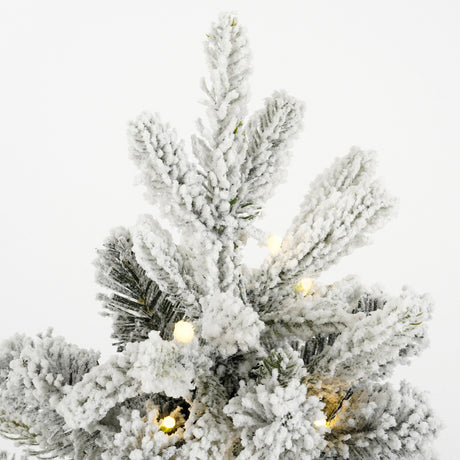 Black Box Trees Grimshaw Kunstkerstboom in Pot met LED Verlichting en Timerfunctie - H60 x  Ø45 cm