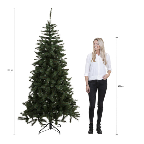 Triumph Tree Tsuga kerstboom groen TIPS 978 - h230xd147cm
