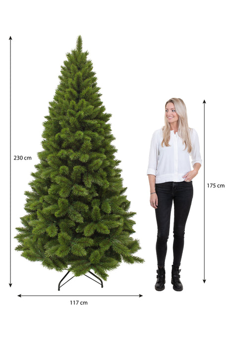 Triumph Tree Camden kerstboom slim groen TIPS 685 - h230xd117cm