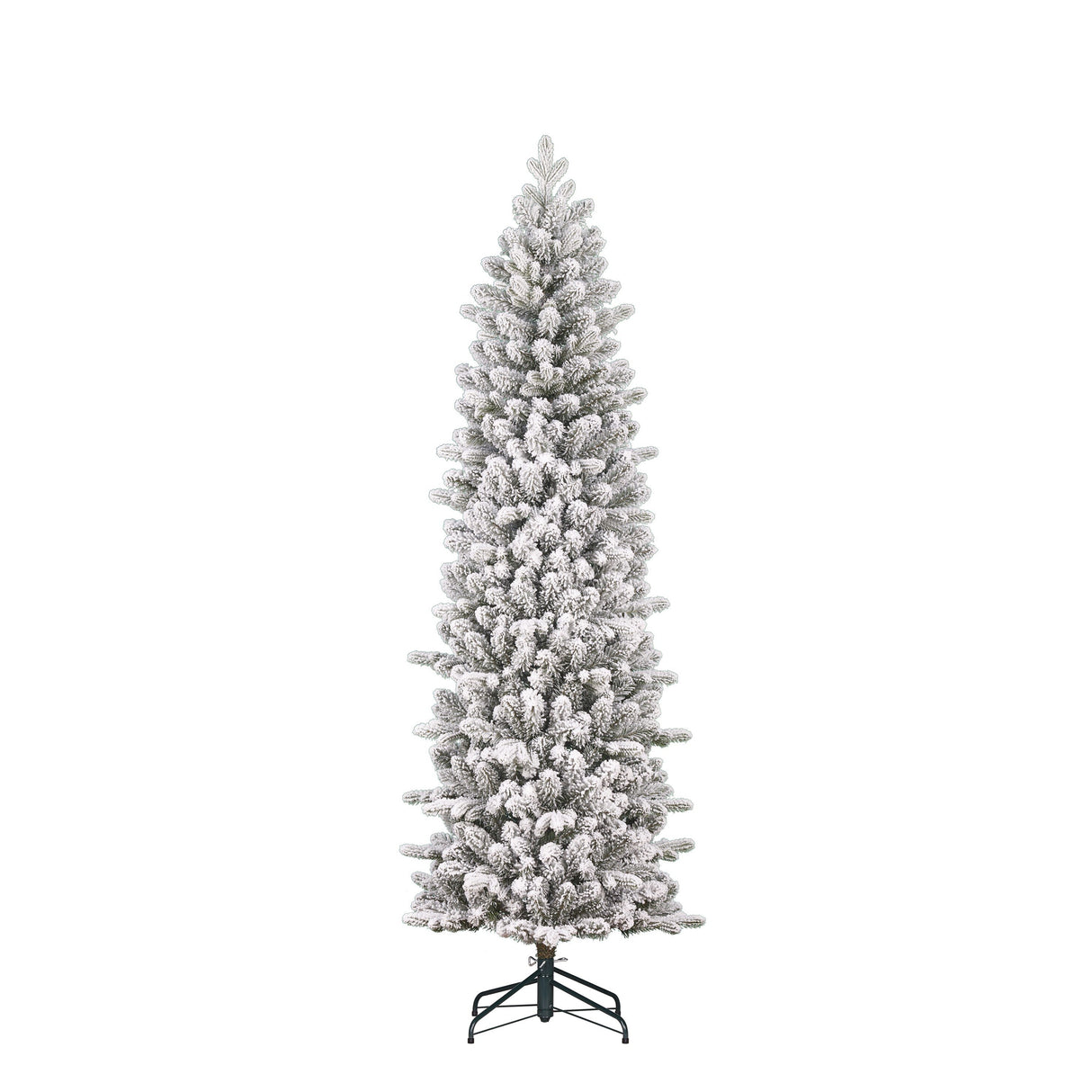 Black Box Trees Harma Pilar kerstboom groen frosted TIPS 861 - h215xd66cm