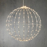 Luca Lighting Bal klassiek wit 260led IP44 met timer - d40cm