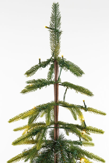 Black Box Trees Lodge kerstboom groen warm wit 90L TIPS 294 en timer & dimmer - h155xd48cm
