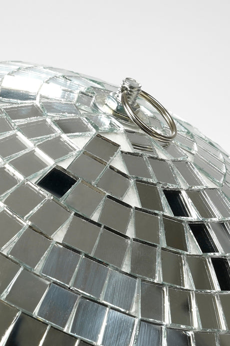 Mica Decorations Spiegel bal hangend zilver - d50cm