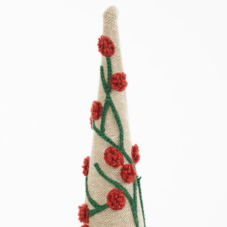 Mica Decorations Decoratie boom rood FSC 100% - h55xd12cm