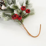 Mica Decorations Belfort slinger groen frosted - l178xb15xh9cm - maximondo