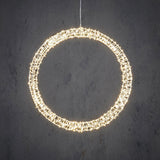 Luca Lighting Cirkel wit warm wit 800led IP44 en timer - d36cm