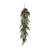 Mica Decorations Bodi druppel bordeaux - l110xb18xh10cm