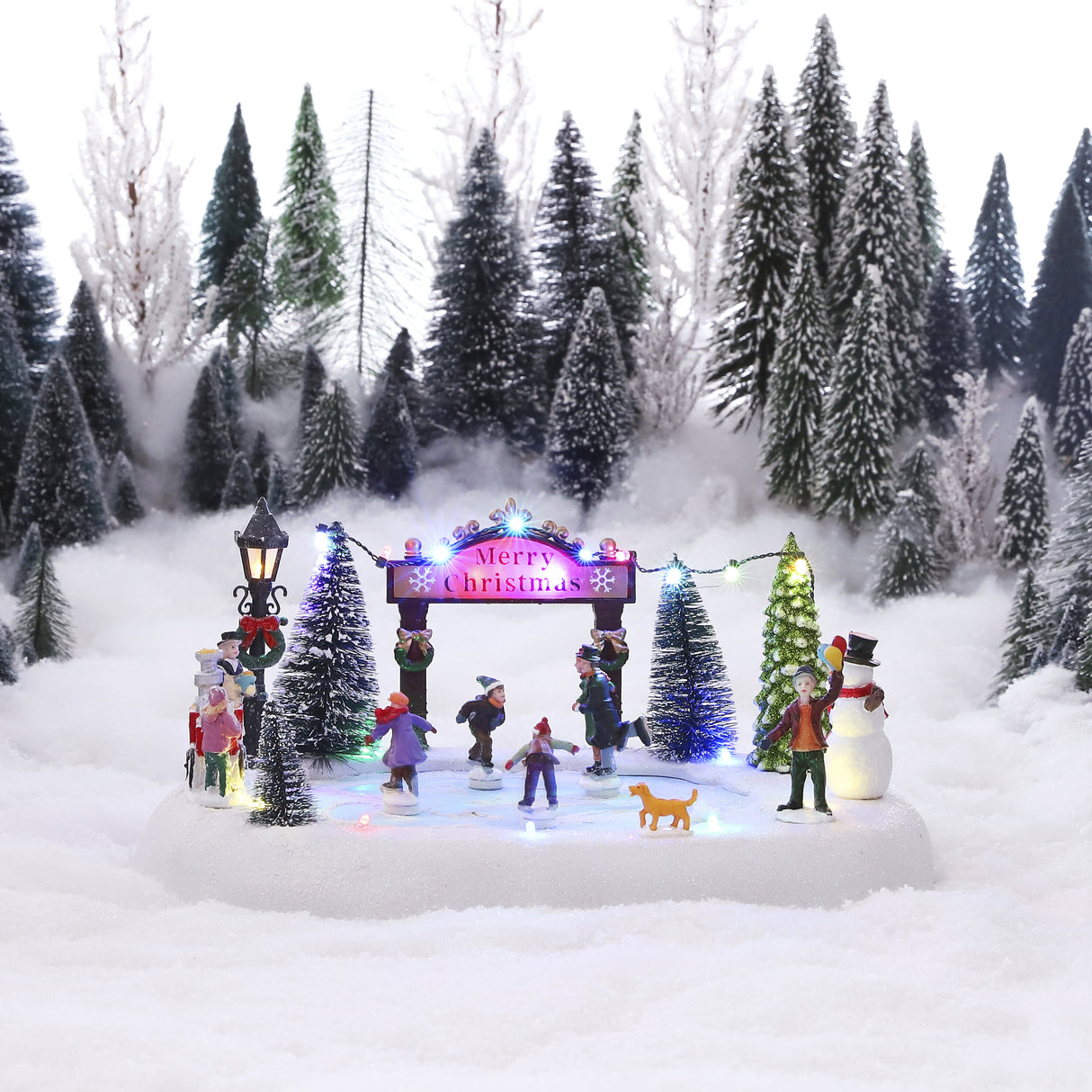 Luville Collectables Skate pond battery operated - l32xw24,5xh14,5cm