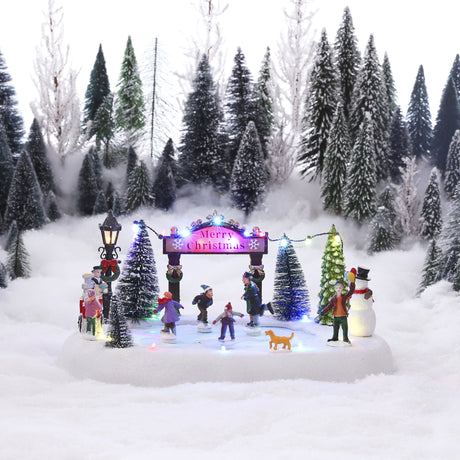 Luville Collectables Skate pond battery operated - l32xw24,5xh14,5cm