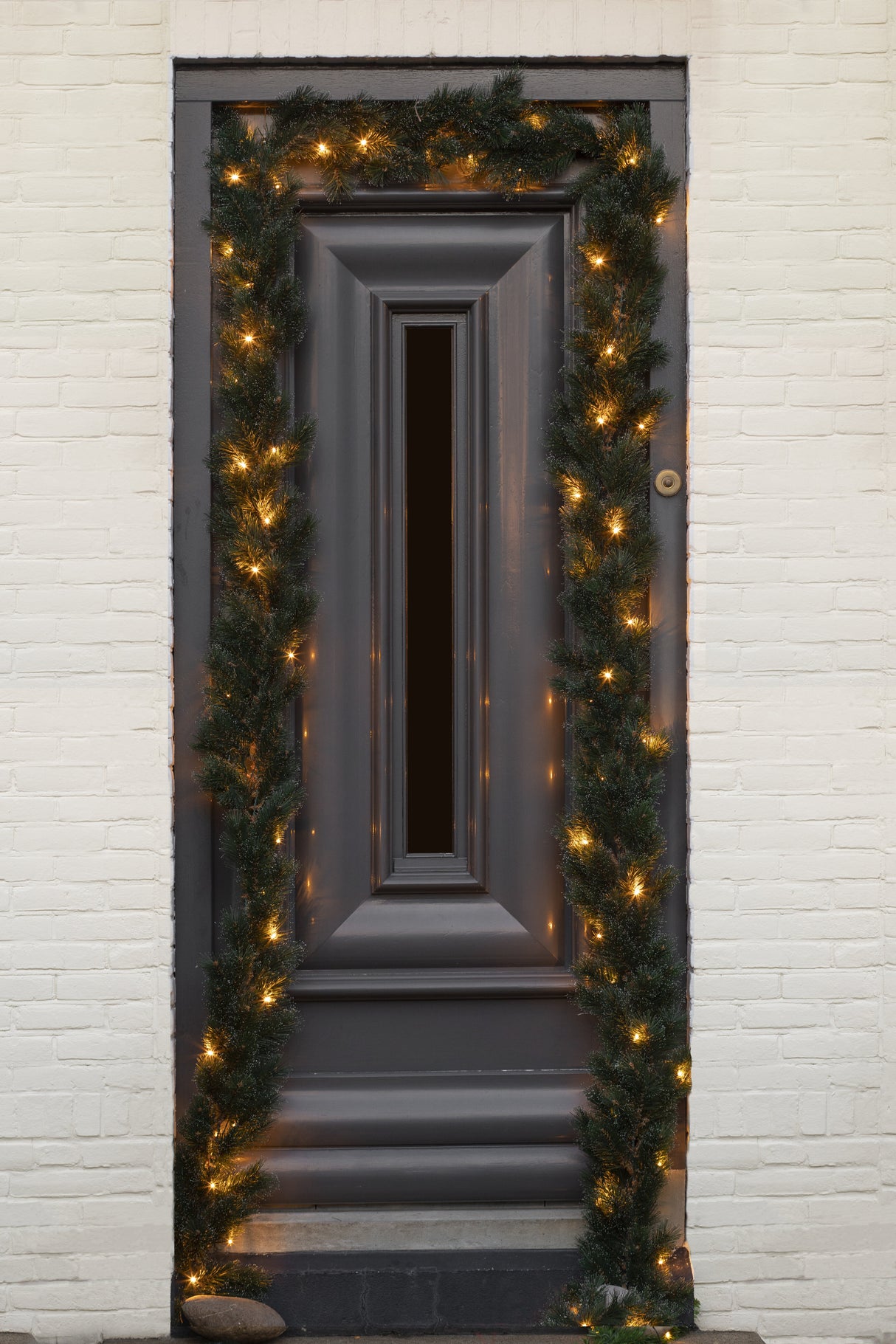 Black Box Trees Glendon guirlande led werkt op batterijen groen 30L TIPS 150 - l270xd25cm