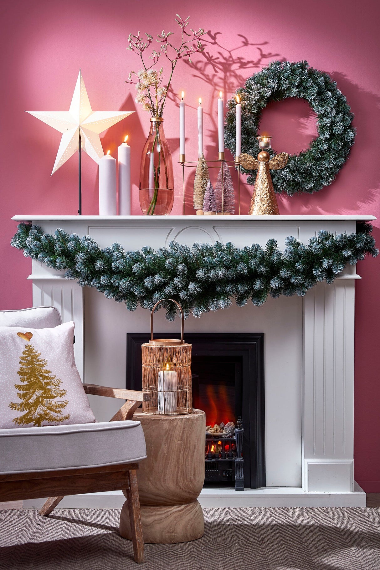 Triumph Tree Colorado krans groen frosted TIPS 160 - d60cm