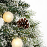 Black Box Trees Kaprun Kunstkerstboom in Jute met LED Verlichting en Timer - H60cm