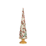 Mica Decorations Decoratie boom rood FSC 100% - h55xd12cm