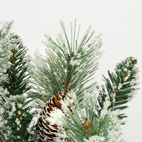 Black Box Trees Vandans slinger groen frosted TIPS 150 - l270xd20cm