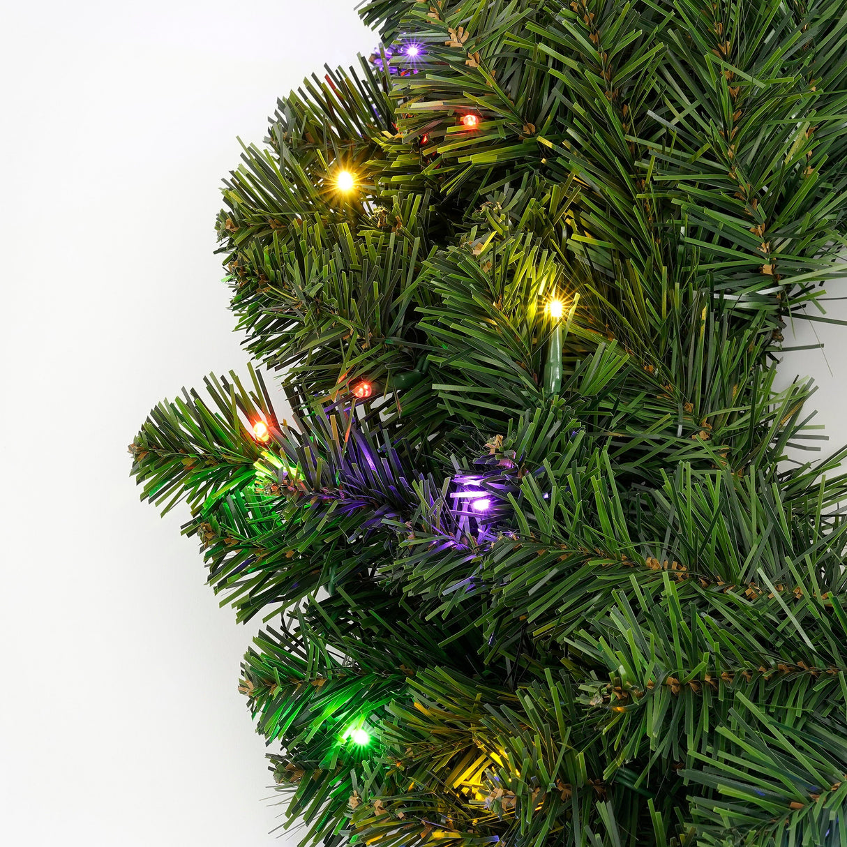 Black Box Trees Limber LED Kerstkrans voor Buiten met Timer- en Dimfunctie