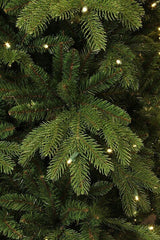 Black Box Trees Brampton Kunstkerstboom slank met LED Verlichting - H185 x Ø114 cm