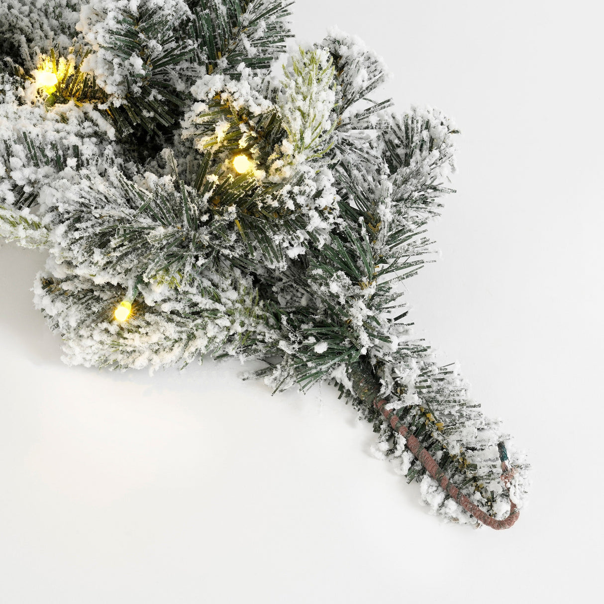 Black Box Trees Grimshaw slinger Dual Led groen frosted warm wit 40L 200 TIPS battery operated en timer - l270xd25cm