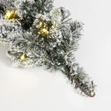 Black Box Trees Grimshaw slinger Dual Led groen frosted warm wit 40L 200 TIPS battery operated en timer - l270xd25cm