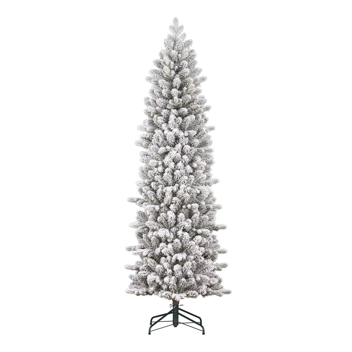 Black Box Trees Harma Pilar kerstboom groen frosted TIPS 1199 - h260xd73cm