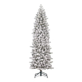 Black Box Trees Harma Pilar kerstboom groen frosted TIPS 1199 - h260xd73cm