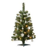 Black Box Trees Joy Kunstkerstboom met 26 Ornamenten en LED Verlichting - H90 x Ø50 cm - maximondo
