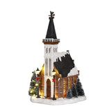Luville Collectables Church battery operated - l15xb16,5xh31cm