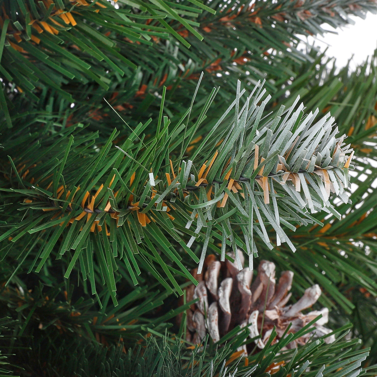 Triumph Tree Empress kerstboom w burlap groen frosted TIPS 184 - h90xd71cm